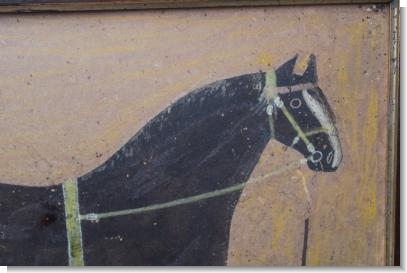 WONDERFUL PRIMATIVE HORSE, c.1900-20
