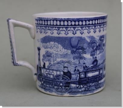 JACO, RAILWAY MUG c.1870.