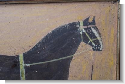 WONDERFUL PRIMATIVE HORSE, c.1900-20