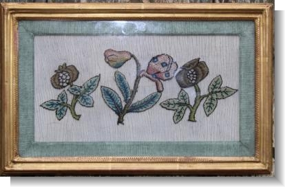 QUINCE & POMEGRANATE SLIPS, c.1660