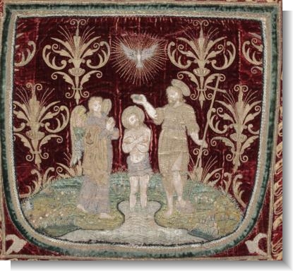 Opus Anglicanum COPE HEAD,  c.1500